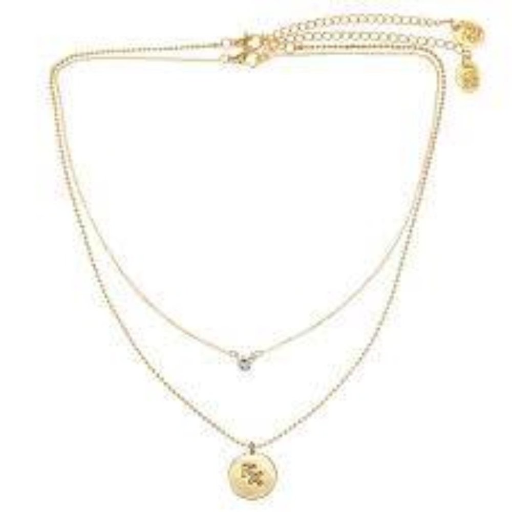 New Lot of 2 Happy Birthday Merry Christmas Sagittarius Necklaces